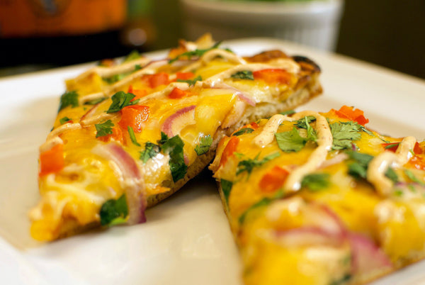 Easy Leftover Turkey BBQ Pizza