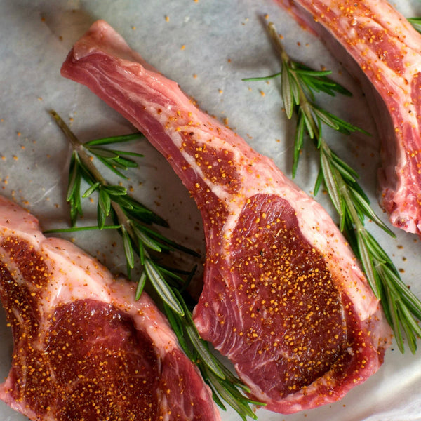 Beer Marinated BBQ Lamb Chops