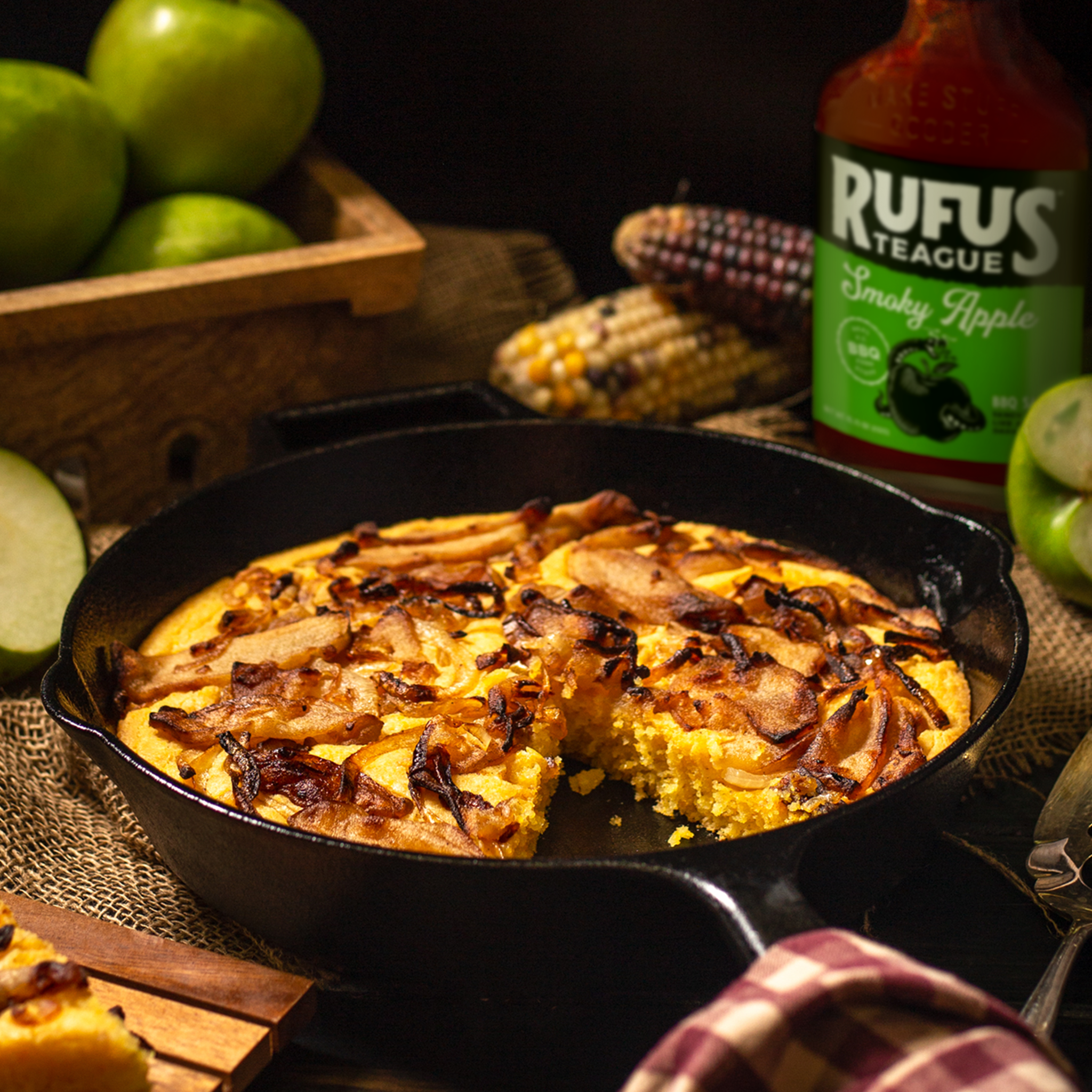 SMOKY APPLE BBQ SAUCE
