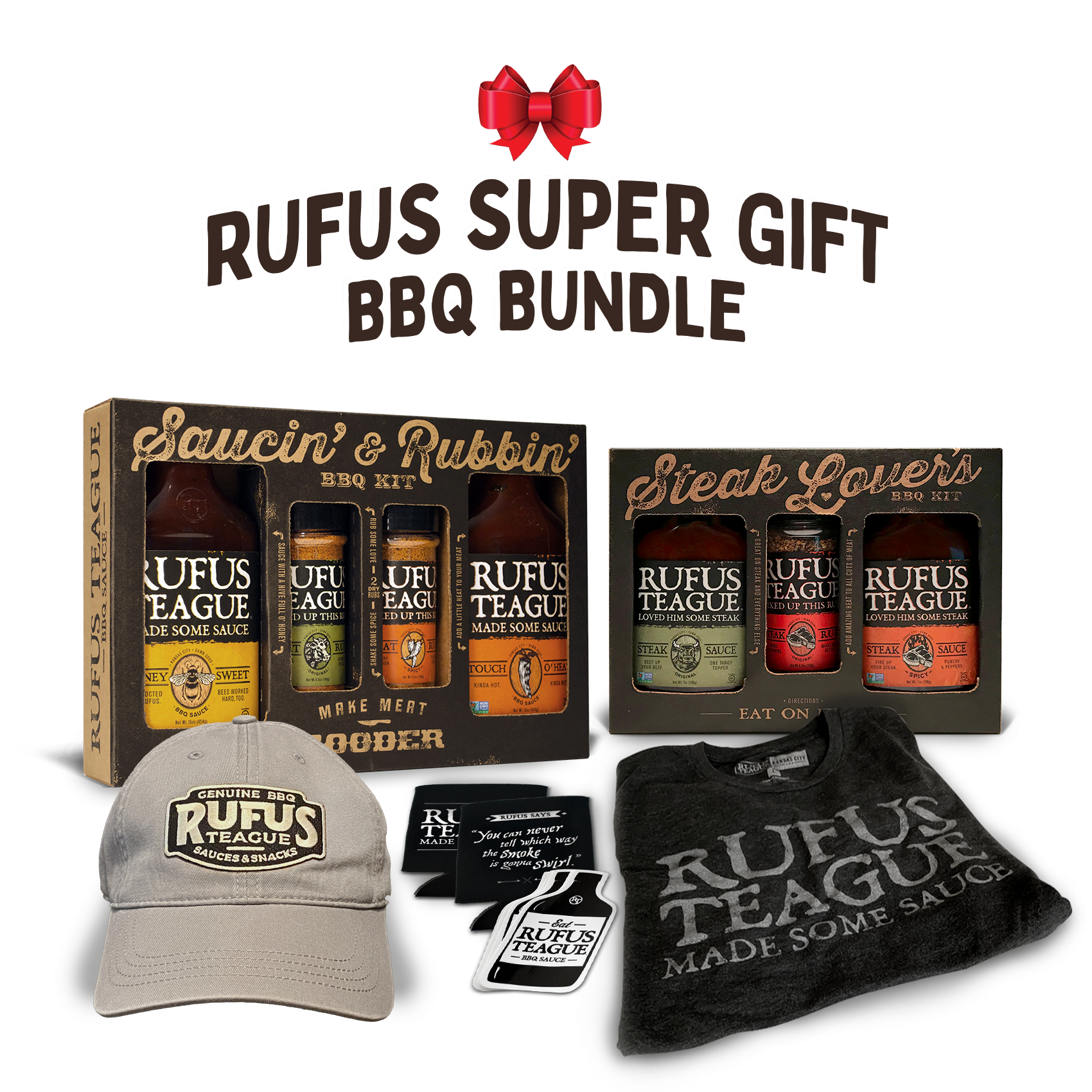 RUFUS SUPER GIFT BBQ BUNDLE - $98 value