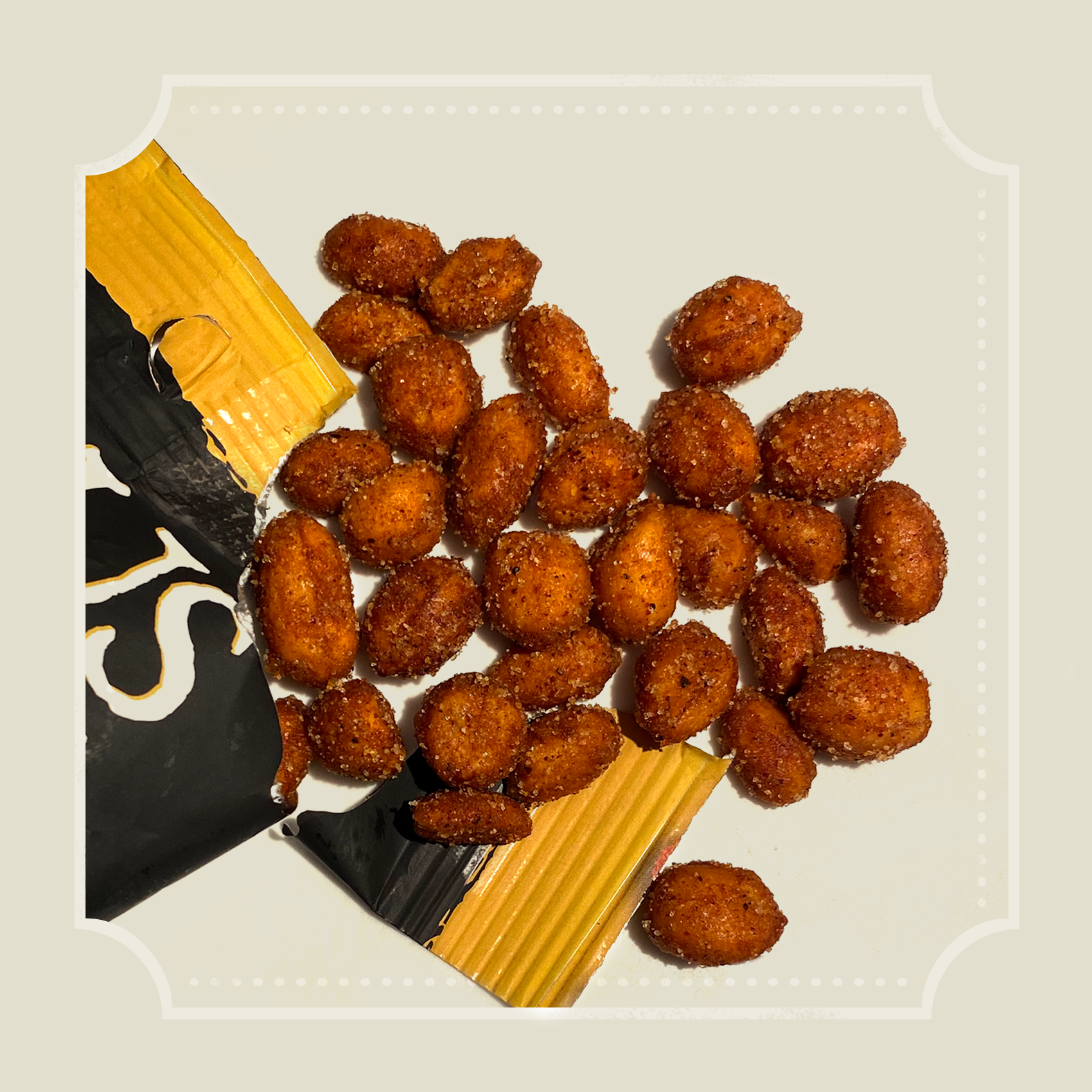 BBQ PEANUTS - 3oz Pouches