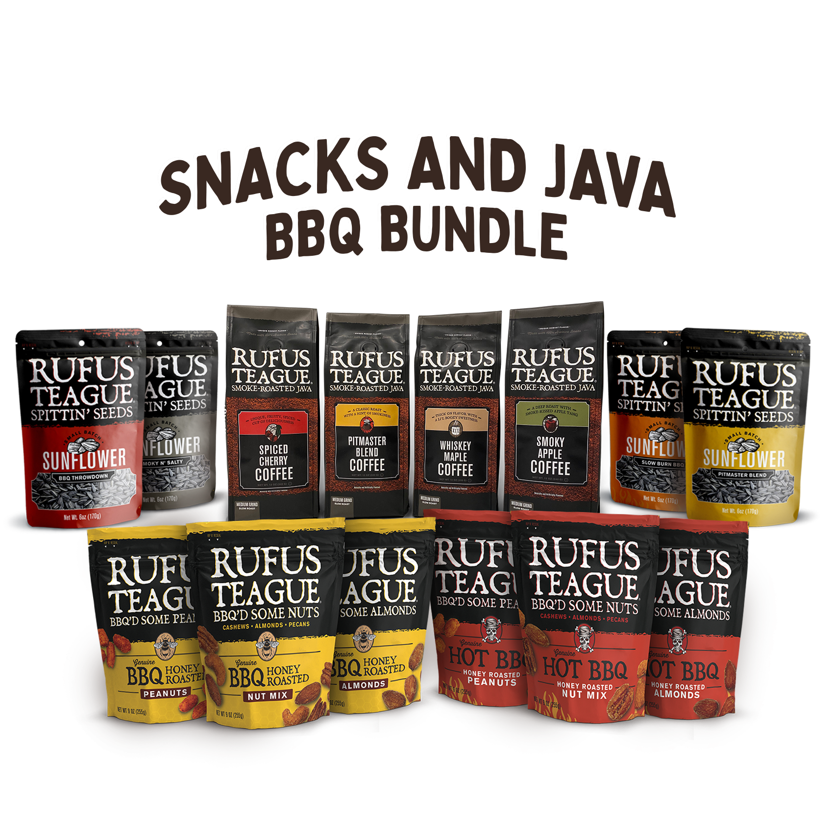 SNACKS & JAVA BBQ BUNDLE - $100 value