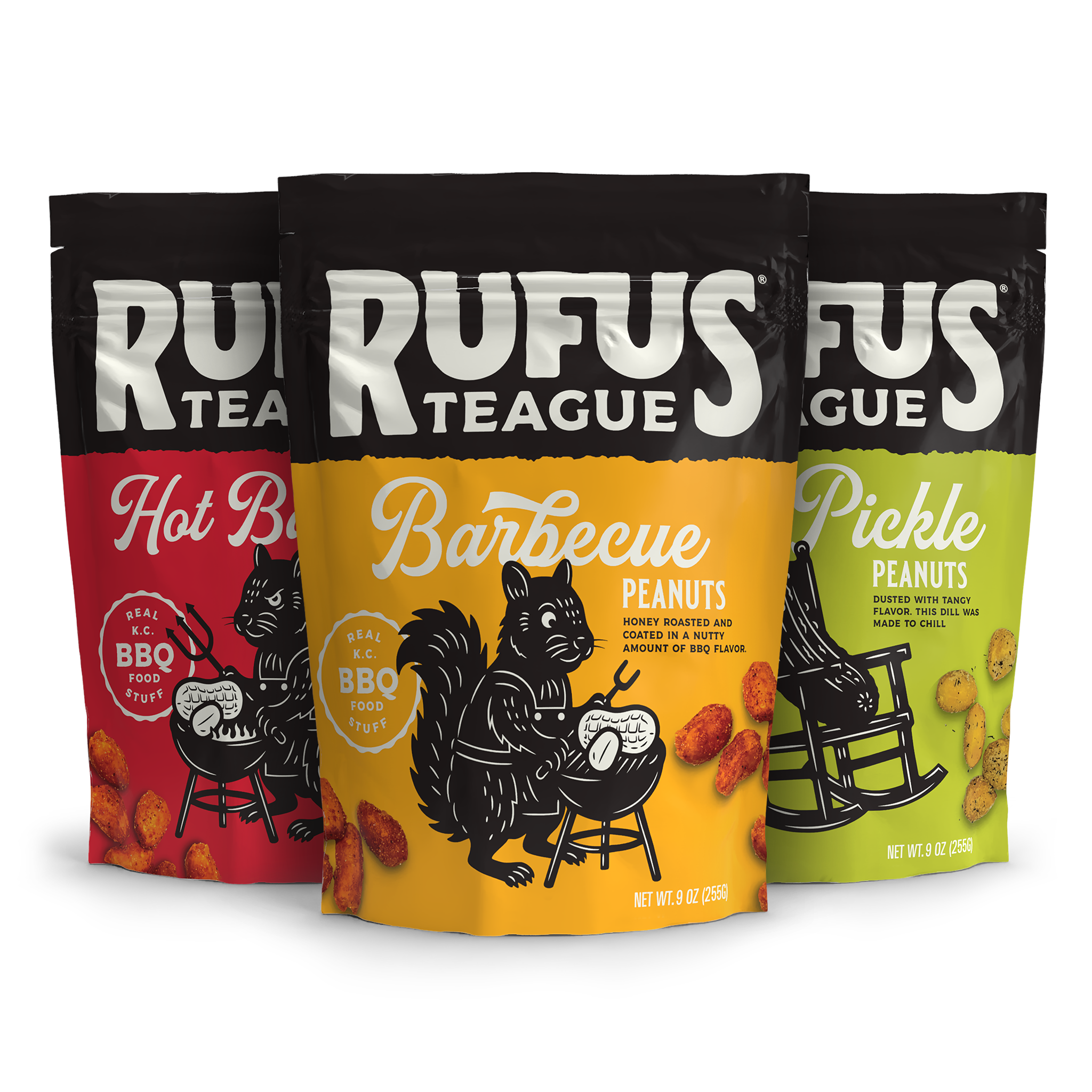 BBQ PEANUTS - VARIETY 3 PACK