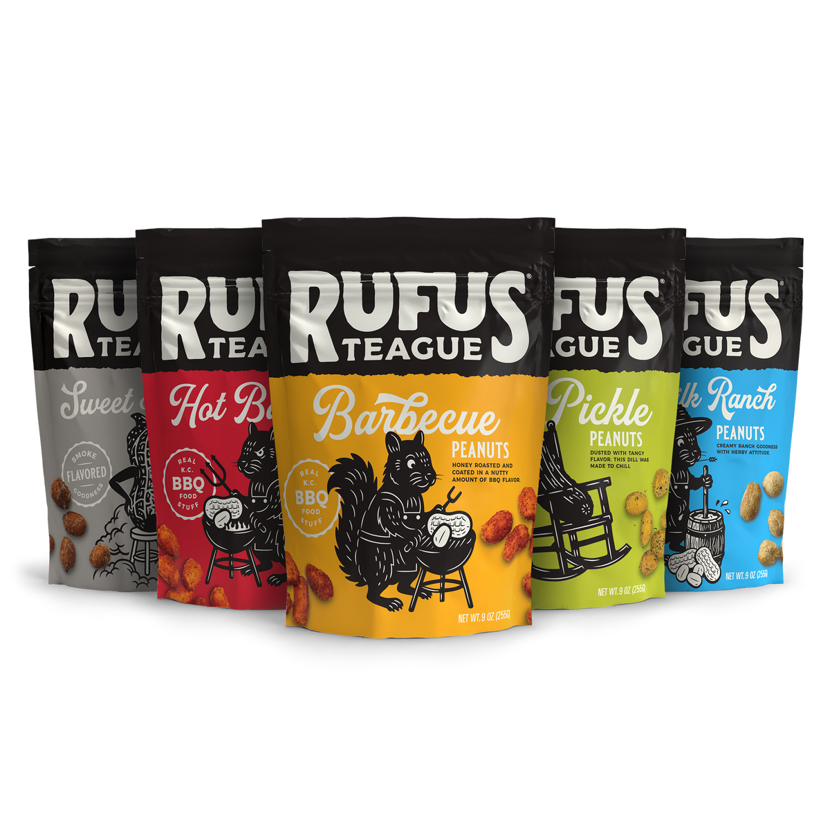 BBQ PEANUTS - VARIETY 5 PACK