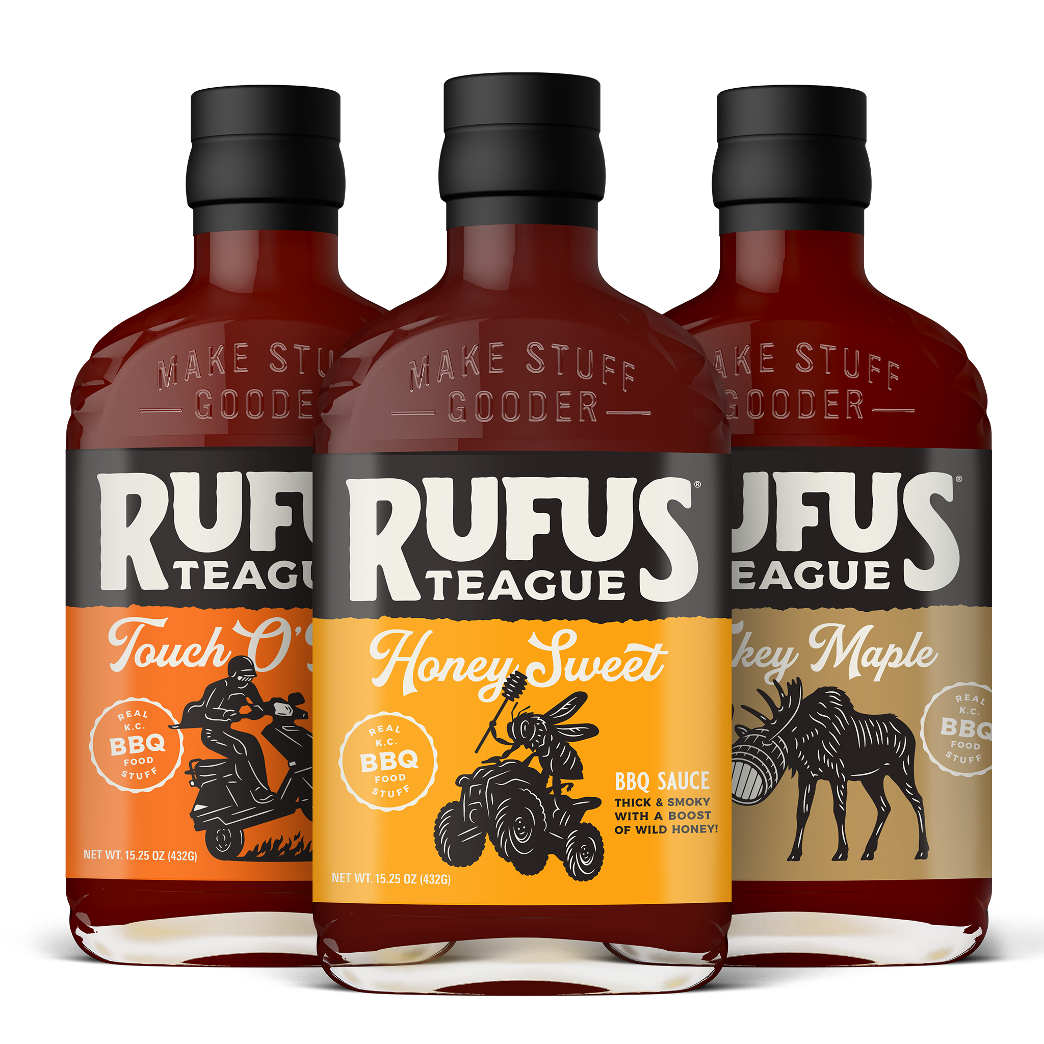 The BIG 3 BBQ Sauces