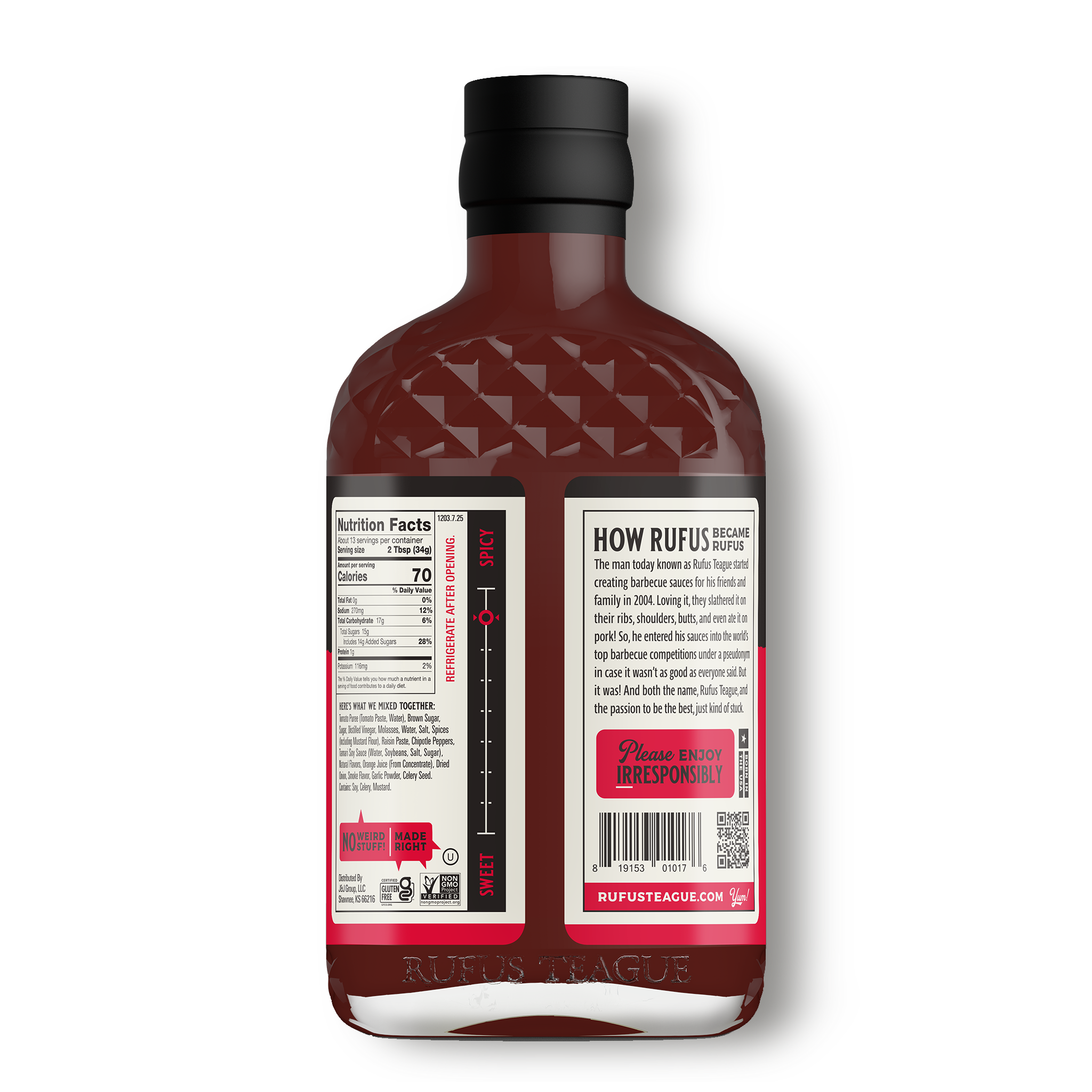 BLAZIN' HOT BBQ SAUCE
