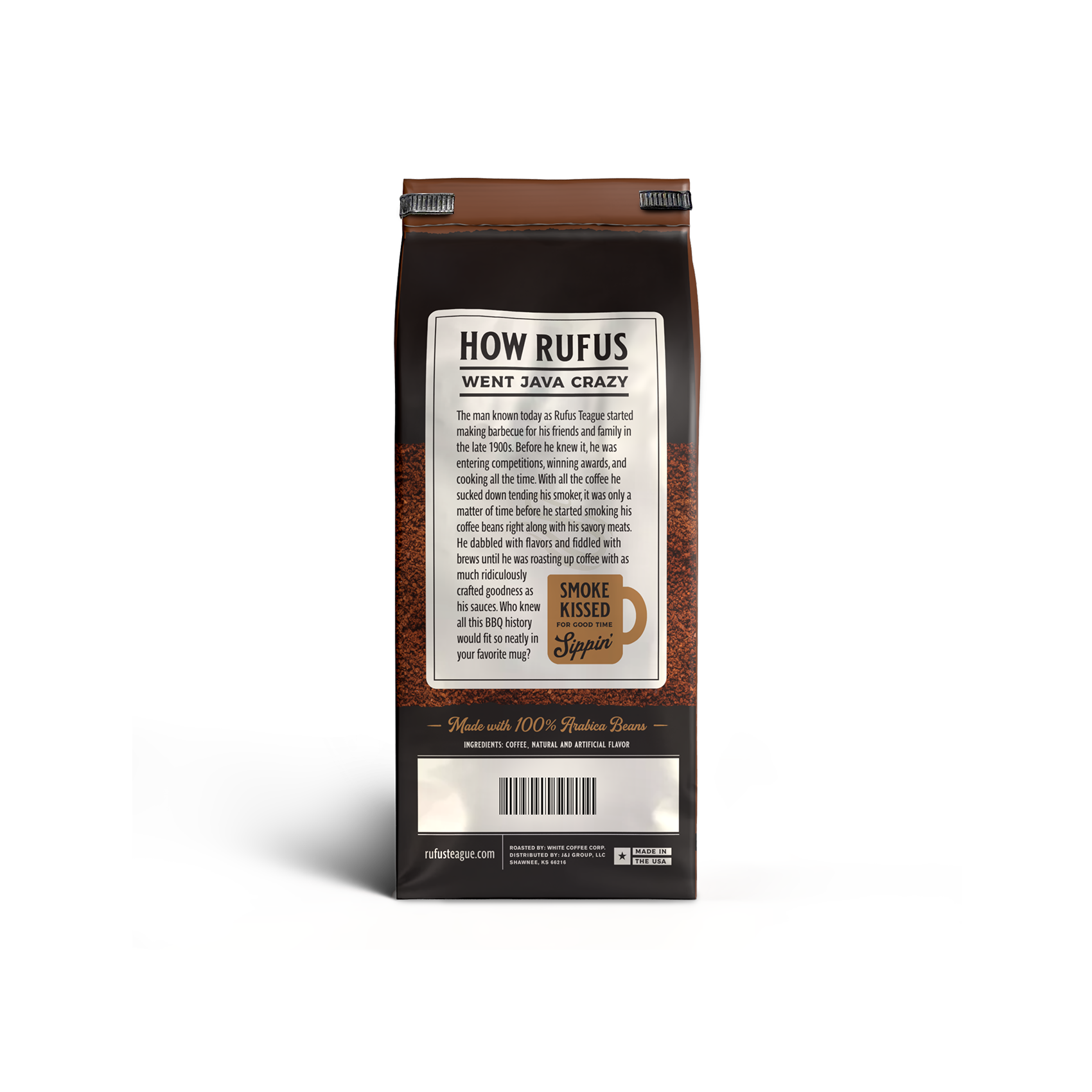 SMOKE-ROASTED COFFEE - PITMASTER BLEND
