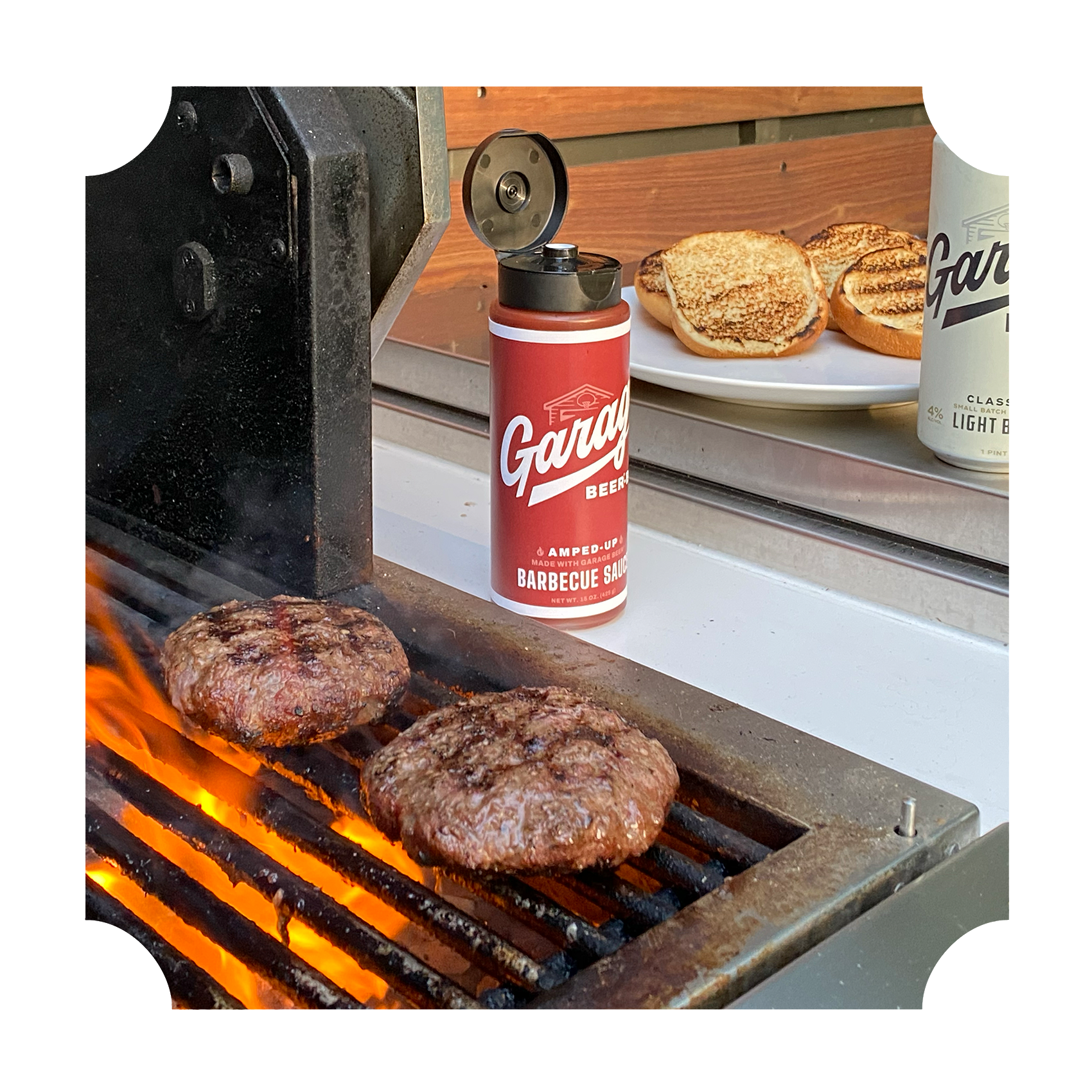 AMPED-UP | GARAGE BEER-B-Q