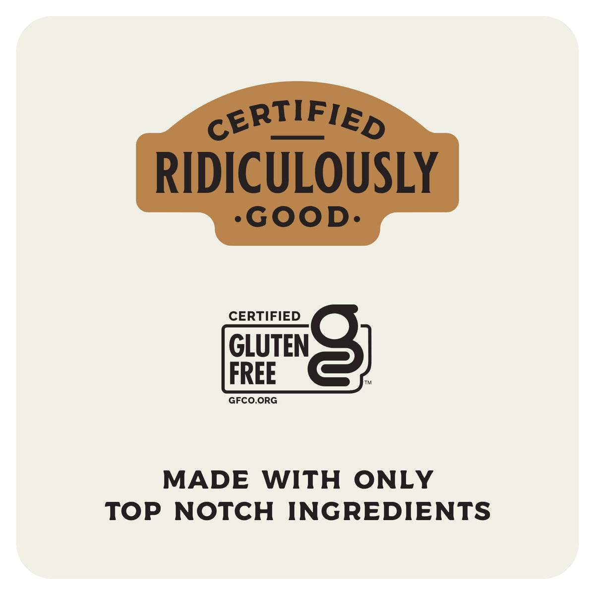 Certified Gluten Free