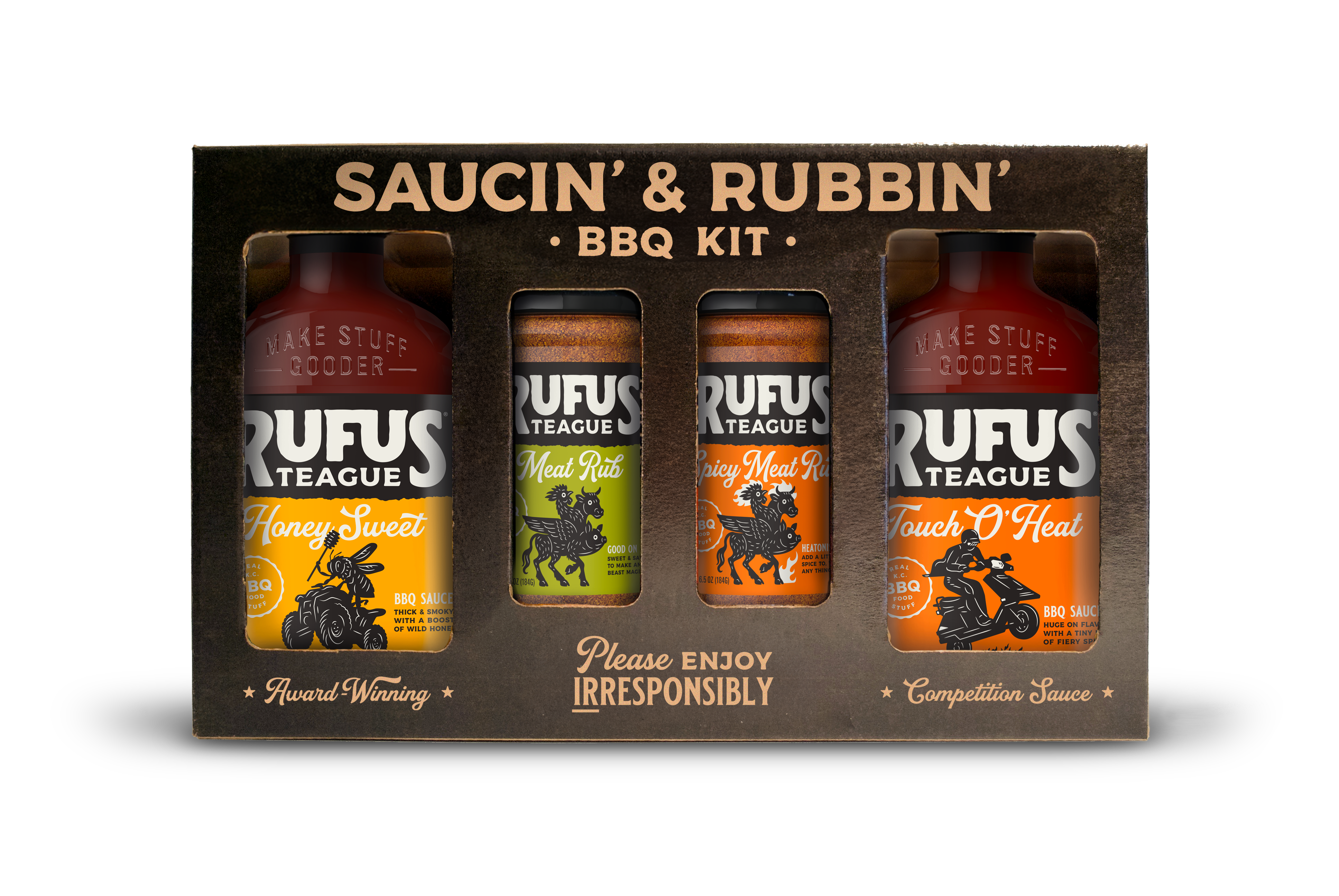 SAUCIN' & RUBBIN' KIT