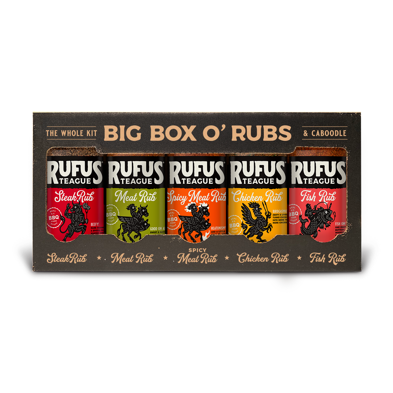 BIG BOX O' RUBS - VARIETY PACK