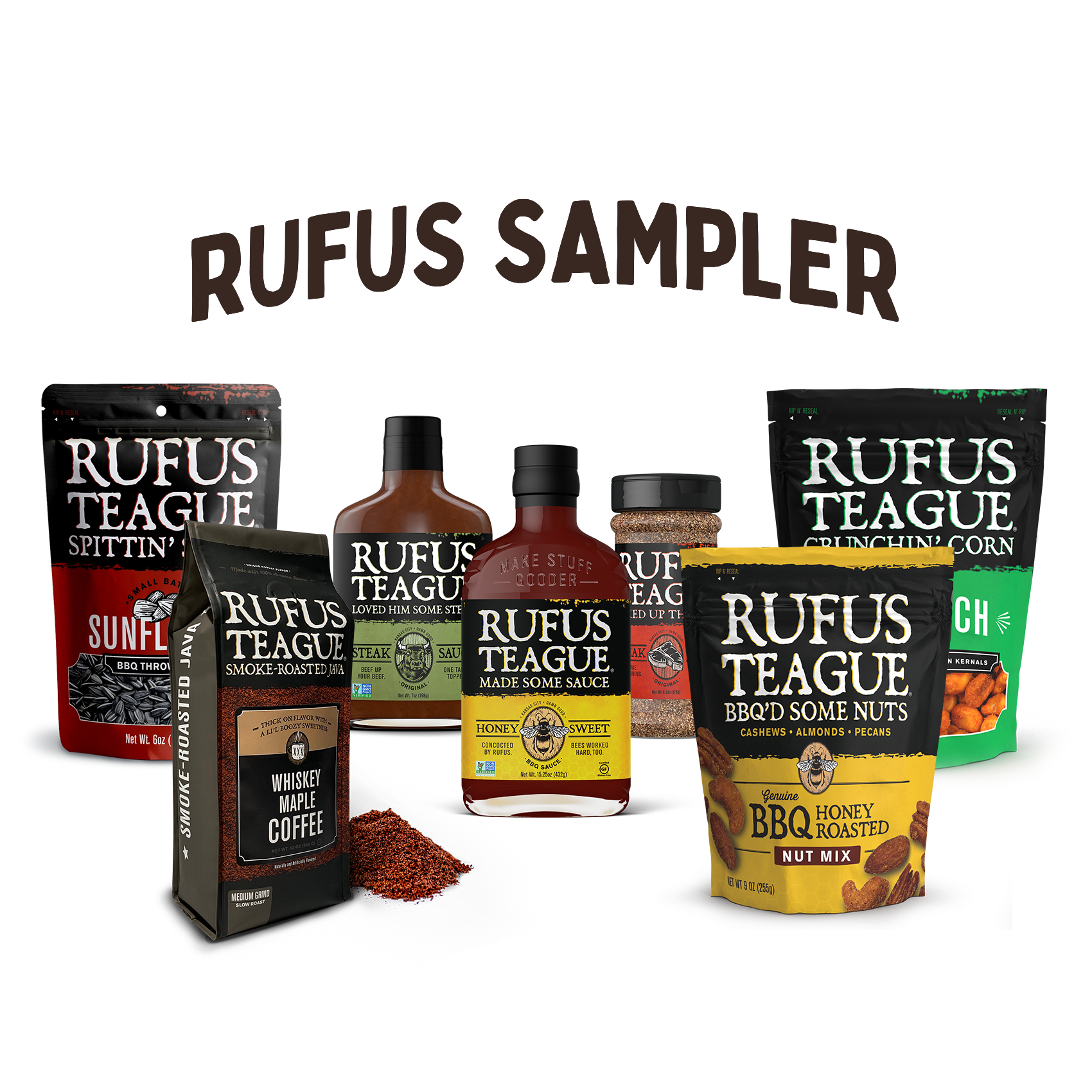 RUFUS SAMPLER BUNDLE - $60 value
