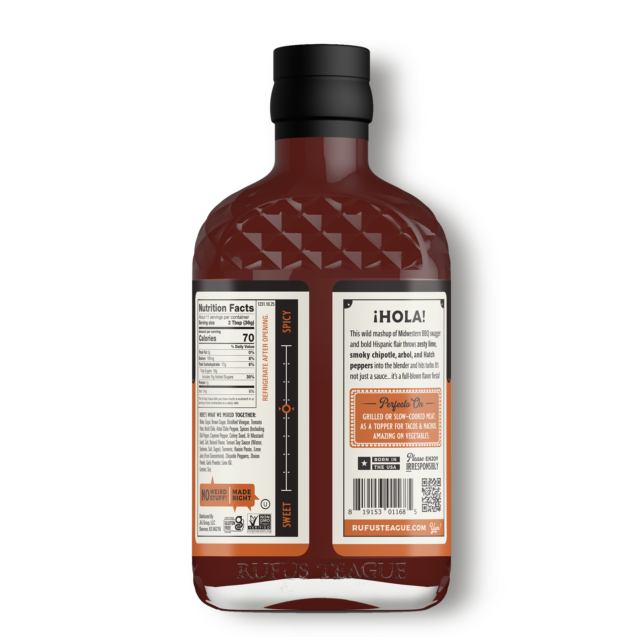 TRES CHILES PICA DULCE BBQ SAUCE