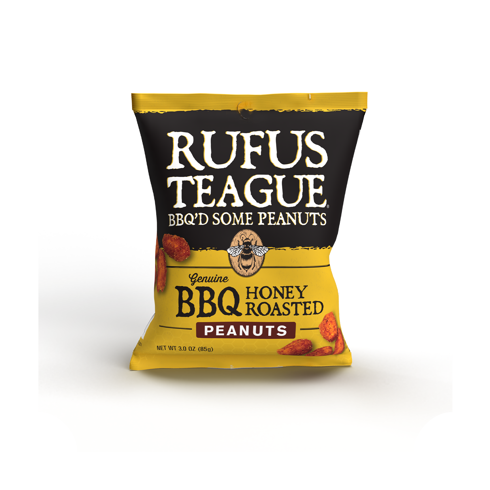 BBQ PEANUTS - 3oz Pouches