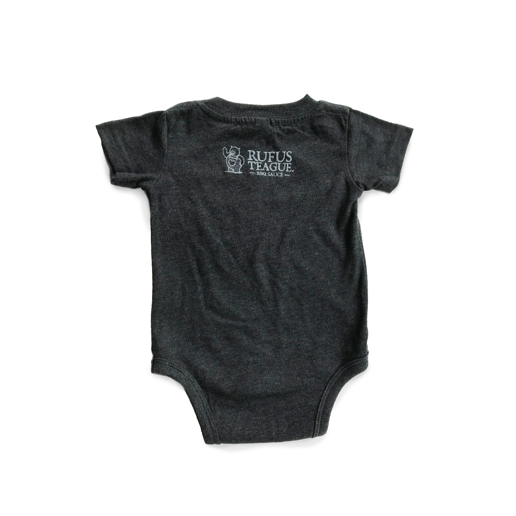 BARBECUTE ONESIE - CHARCOAL - Size 6mo