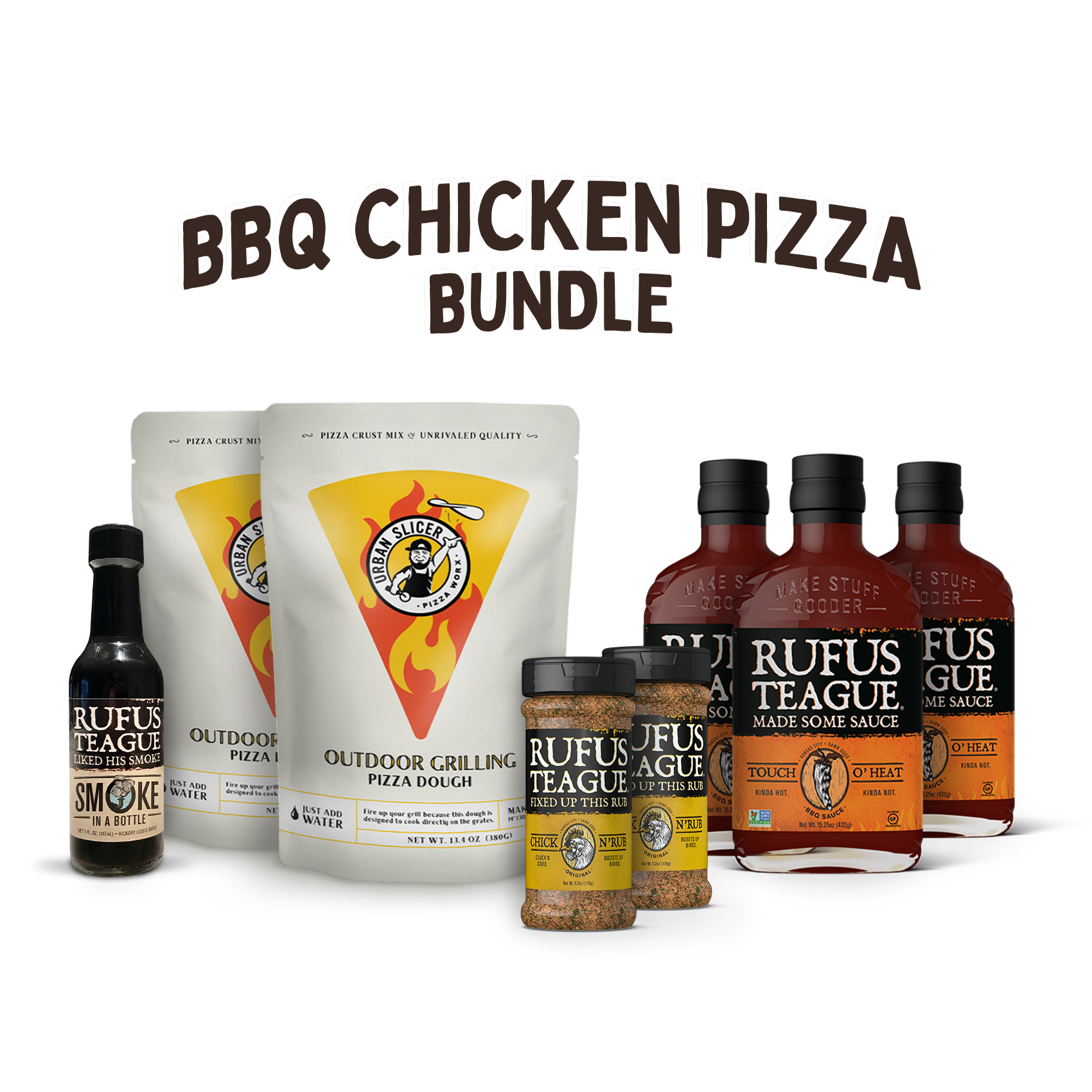 BBQ CHICKEN PIZZA BUNDLE - $54 value