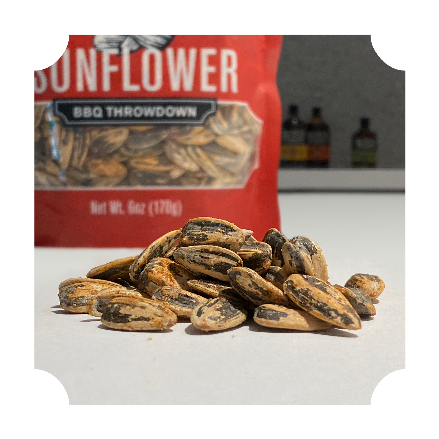 SUNFLOWER SEEDS - "BBQ THROWDOWN" POUCH