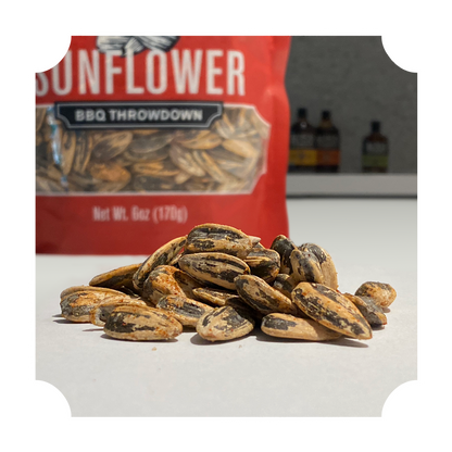 SUNFLOWER SEEDS - "BBQ THROWDOWN" POUCH