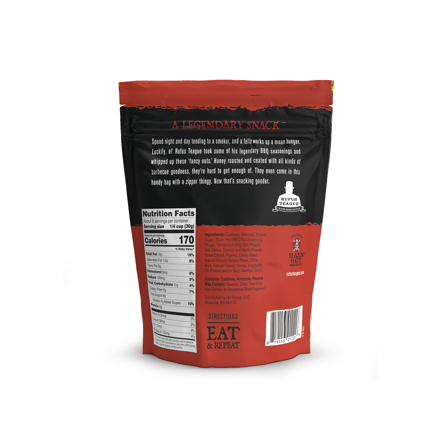 HOT BBQ NUT MIX